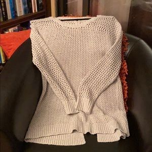 Lucky Brand long woven sweater